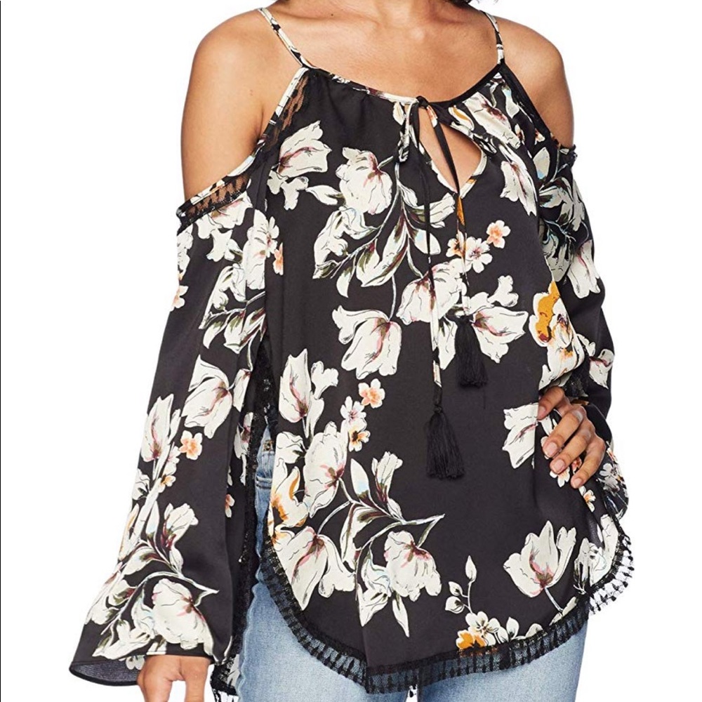 Bishop + Young Open Side Eyelet Top